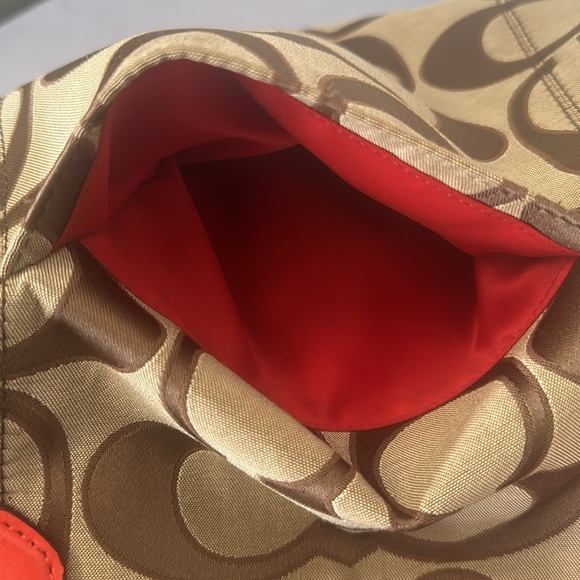 Coach Dsy OTL sig em Orange tote - Picture 6 of 14